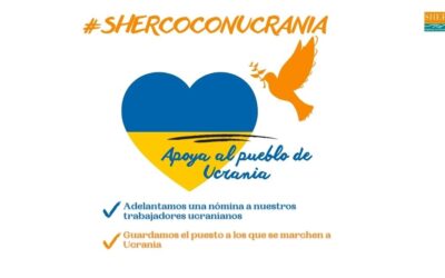 Grupo Sherco con el pueblo de Ucrania